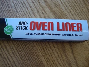 HOME SELECT NON-STICK OVEN LINER fit Oven up to 16 X 23 BPA free Heat resist 450 - Picture 1 of 2
