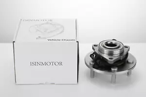 Conjunto de buje de cojinete de rueda delantera/trasera de chasis de vehículo ISINMOTOR para Cadillac CTS - Imagen 1 de 2