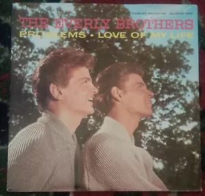 THE EVERLY BROTHERS / Problems - Love Of My Life / 45 rpm & Picture Sleeve - Imagen 1 de 4