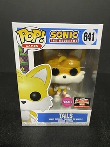 FUNKO POP ! TAILS 641 FLOCKED TARGETCON 2021 LIMITED EDITION POP GAMES W01 - Picture 1 of 6