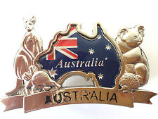 Australian Souvenir Card Holder Flag Kangaroo Koala Office Desk Decor OZ Gift