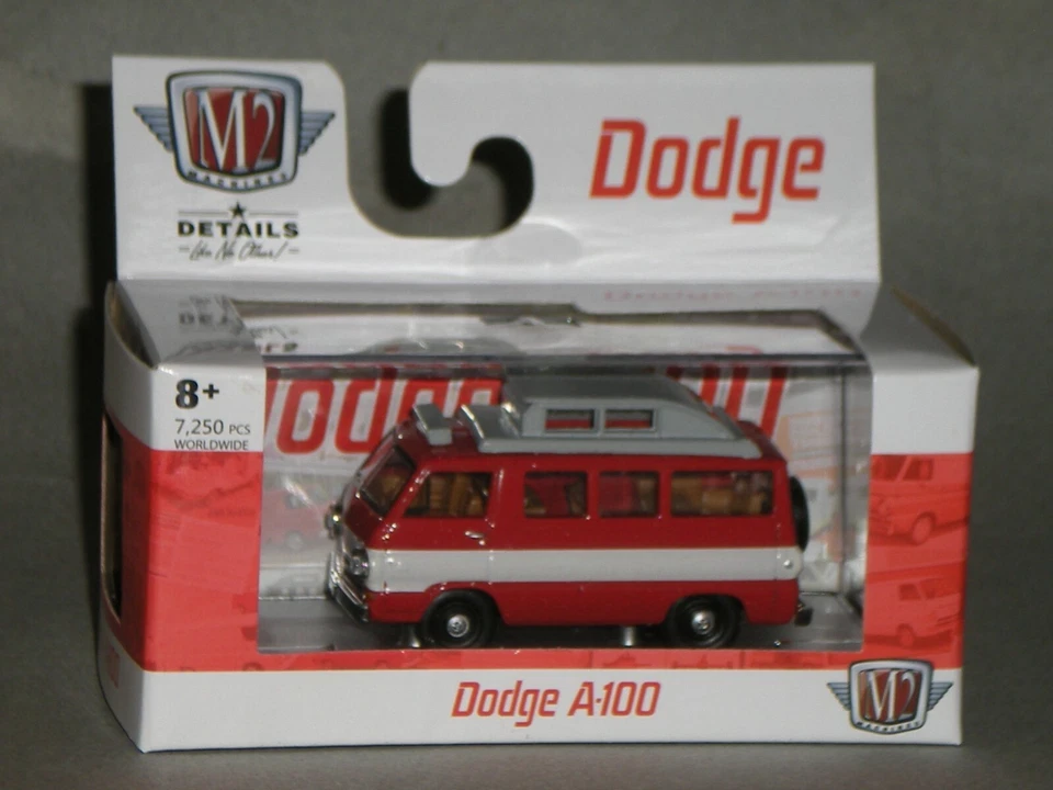 1/64th M2 Machines Detroit Muscle R56 1965 Dodge A100 Camper Van - Image 1 of 1