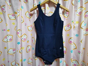 8 ^_^ Japanese SchoolGirl Swimsuit. Navy. Perfect Cond! Size S. Asics Jelenk - Picture 1 of 11