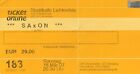 Saxon | Tour 2007 || Konzertkarte Eintrittskarte Concert Ticket