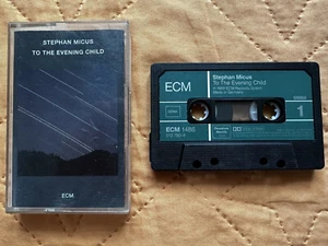 STEPHAN MICUS To The Evening Child 1992 Cassette Germany ECM Avant-garde New-age - Picture 1 of 6