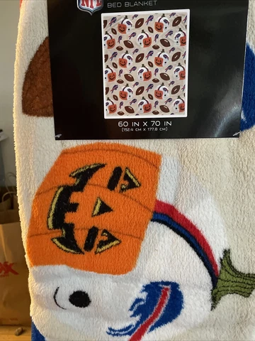 Buffalo Bills Super Soft Blanket Plush Throw Seasonal 🎃 🍁 Holiday Lifestyle Cover