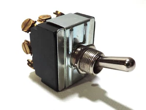 HI254-73 Carling Technologies Heavy Duty Toggle Switch 3PDT On-On - Picture 1 of 3