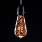 Prolite 4W Dimmable LED ST64 Crackle Filament Lamp 2100K ES