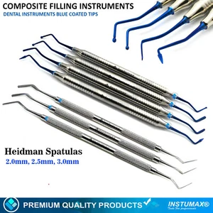 Composite Instruments Filling Heideman Spatulas Flat Plastic Mixing Burnisher CE - Picture 1 of 1