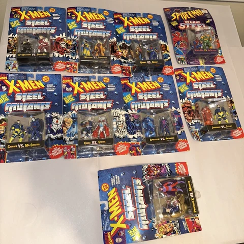 Marvel X-Men Steel Mutants Lot of 9 Cover