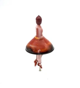 Spinning Ballerina Tin Top - Picture 1 of 4