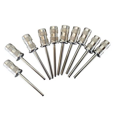 10*Drill Mandrel Bit Nail Sanding Drum Kit For Sanding Bands Manicure Pedicure - Image 1 of 4