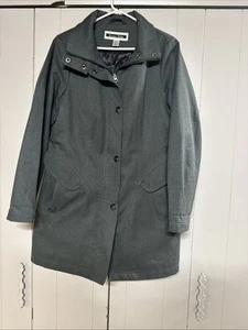 Kristen Blake Crimson Red Coat Quilted Lining Women's Size XL - Picture 1 of 4