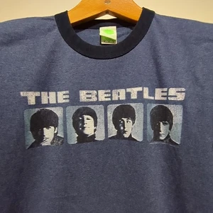 Camiseta vintage de los años 00 The Beatles Apple Corp 2004 con timbre XL rara - Imagen 1 de 16