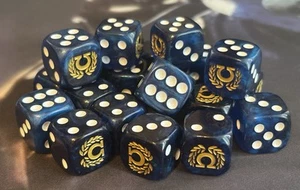 ULTRAMARINES Dice x20 D6 Role Playing Game RPG - Picture 1 of 8