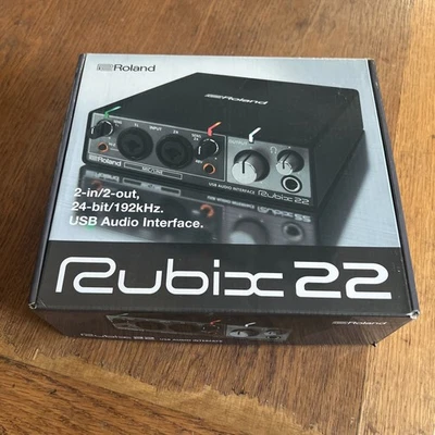 Roland Rubix 22 USB Audio Interface Boxed - Image 1 of 4