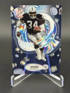 2024 Topps Signature Class BO JACKSON Fluidità Indaco /175 CASE HIT - Foto 1 di 2