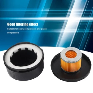 (80mm)Air Compressor Silencer Plastic Shell Round Muffler3/4 25mm Filter Intake - Picture 1 of 12
