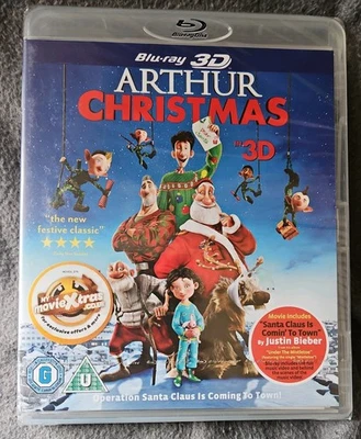 New sealed, Arthur Christmas 3D & 2D Blu-ray.  Region Free  - Image 1 of 2
