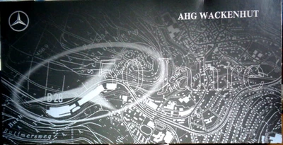 Herpa Mercedes-Benz -Set-Actros - Euro-Koffer  "50 Jahre AHG Wackenhut" -NEU-OVP - Bild 1 von 4