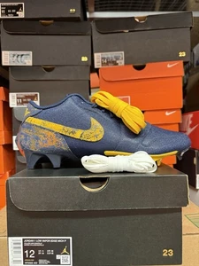 Nike Air Jordan 1 Vapor Edge Michigan Player Exclusive Football Cleats Size 12 - Picture 1 of 9