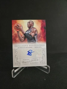 Bismark Biyombo 2012-13 Panini ' Brilliant Beginning ' Autograph Parallel #8 - Picture 1 of 2