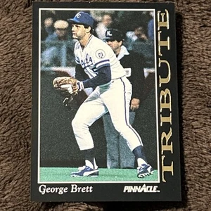 GEORGE BRETT 1993 Pinnacle TRIBUTE Insert Card #4 of 10 Kansas City Royals HOF - Picture 1 of 6