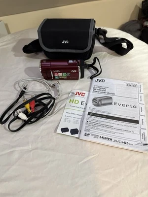 JVC Everio GZ-HM30RU Camcorder + Case Bundle And Bag - Image 1 of 4