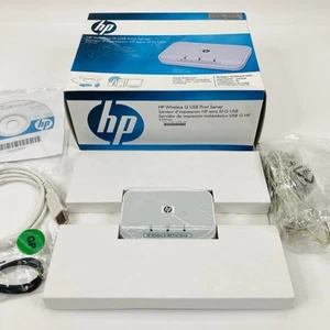 HP WIRELESS G USB PRINT SERVER 2101 NW Share Drucker mit mehreren Computern NEU - Bild 1 von 12