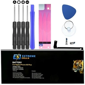 Extremecells Akku inkl. Werkzeug passend für Apple iPhone 6S PLUS + Batterie - Bild 1 von 1