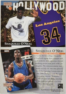 (5) Card Lot 1996 Score Board Shaquille O'Neal Hollywood Lakers Jersey Insert - Picture 1 of 1