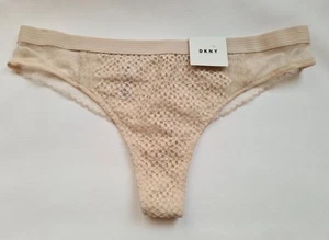 DKNY Thong Sheer Lace Thong - Picture 1 of 4