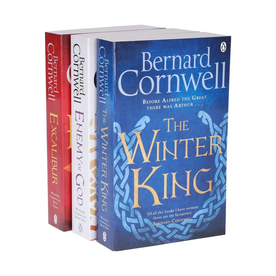 The Winter King Warlord Chronicles by Bernard Cornwell 3 Books - Fiction - PB - Image 1 of 4