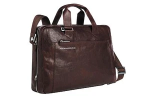Piquadro Up2Date Black Expandable Computer Bag, 2 handles and...--- CA1429UP/N - Picture 1 of 1