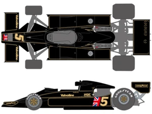 SHUNKO Decal Sheet 1:12 Scale JPS Lotus Type 78 Optional Decal Suit Tamiya Kit - Picture 1 of 4