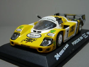 Porsche 956 - 24h Le Mans vincitrice del 1984 in scala 1:43 - come nuova in vetrina - Foto 1 di 15