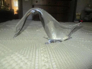 Vintage Italian Murano Art Glass V Nason & C Long Neck Elegant Duck Goose - Picture 1 of 11