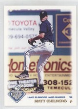 1999 Grandstand Lake Elsinore Land Sharks Matt Childers #25