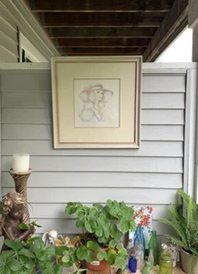 Vintage Lithograph by Mary Vickers Signed Artists Proof Certificate Included - Picture 1 of 11