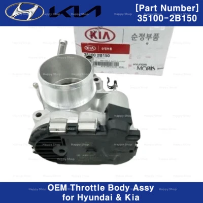 Cuerpo del acelerador 351002B150 OEM para Hyundai i30 Veloster11-16 Kia Rio Soul  Foto 1 de 3