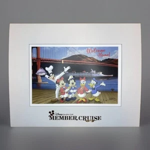 Disney DVC Litografía Impresión Miembro Crucero • INSPIRADO EN SAN FRANCISCO • Mickey. - Imagen 1 de 9