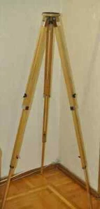 Vintage Soviet Wooden Sliding Tripod Telescopic for Large Format Camera - Picture 1 of 17