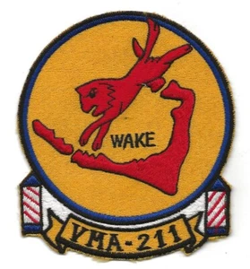 JAPANESE MADE VMA-533 LARGE USMC SQUADRON FLIGHT JACKET PATCH ORIGINAL&UNUSED - Picture 1 of 3