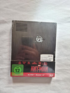 ANT-MAN Blu Ray 3D 2D  Steelbook 2 Disc Edition NEU OVP