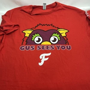 Fredericksburg Nationals Mascot Gus Sees You XL Shirt Retired Design MiLB - Picture 1 of 4