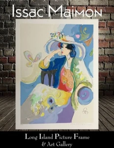 Isaac Maimon Marie AP Signed & Numbered L/ED Serigraph Print - Picture 1 of 4