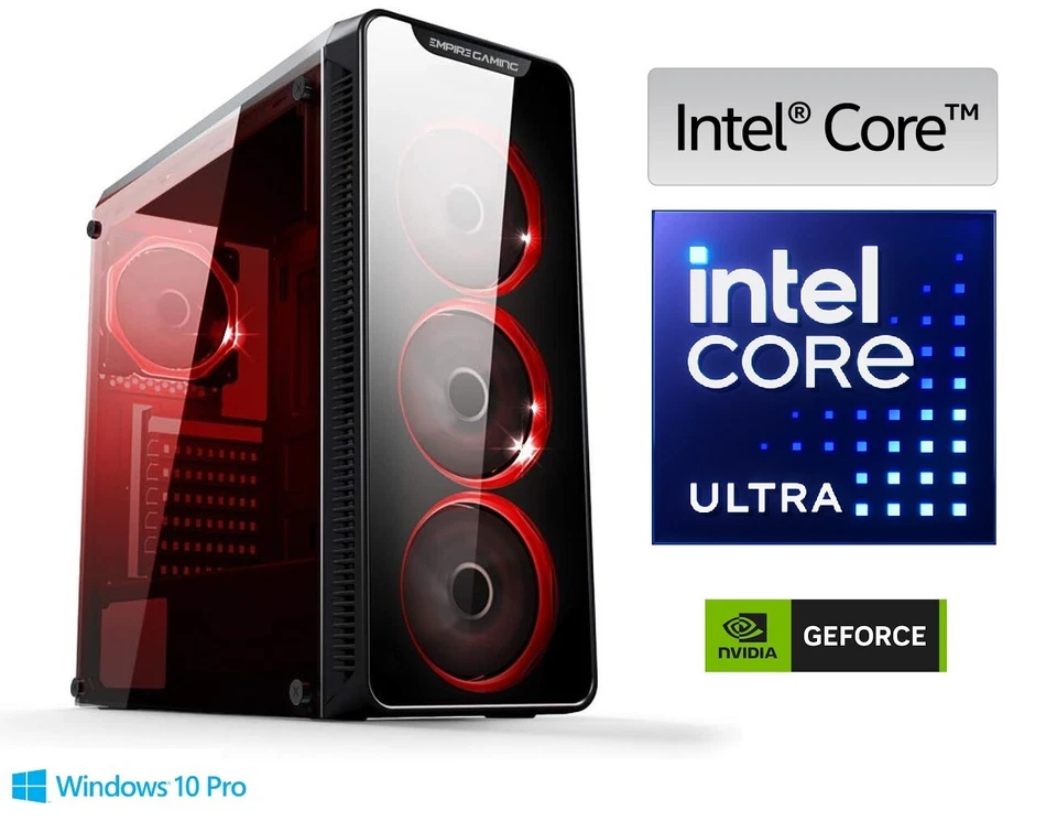 PC GAMING COMPUTER Intel Core 9th Gen 16GB DDR4 SSD240GB GDDR5 NVIDIA Win 10 PRO - Immagine 1 di 1