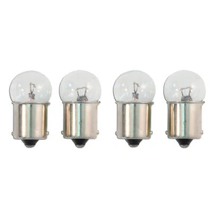 1156 BA15S 23W Clear Turn Signal Blinker Single Filament 4x Light Bulb Globe - Picture 1 of 3