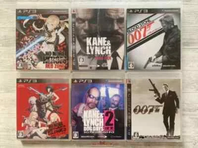 SONY PS3 No More Heroes, Kane & Lynch, 007 Quantum Of Solace & Bloodstone set - Image 1 of 4