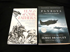 2 Books-"Flags of Our Fathers" & "Flyboys" by James Bradley-WWII Paperback Books